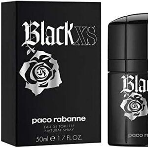 New Paco Rabanne Black XS Eau De Toilette Spray 50ml/1.7oz - Sealed Packaging